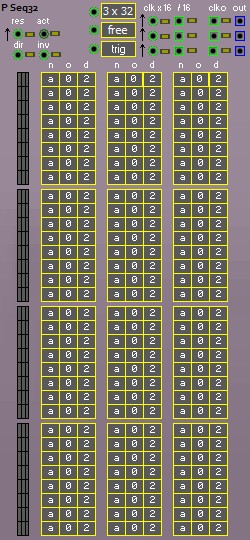 Seq32 - 3 x 32 or 1 x 96 sequencer